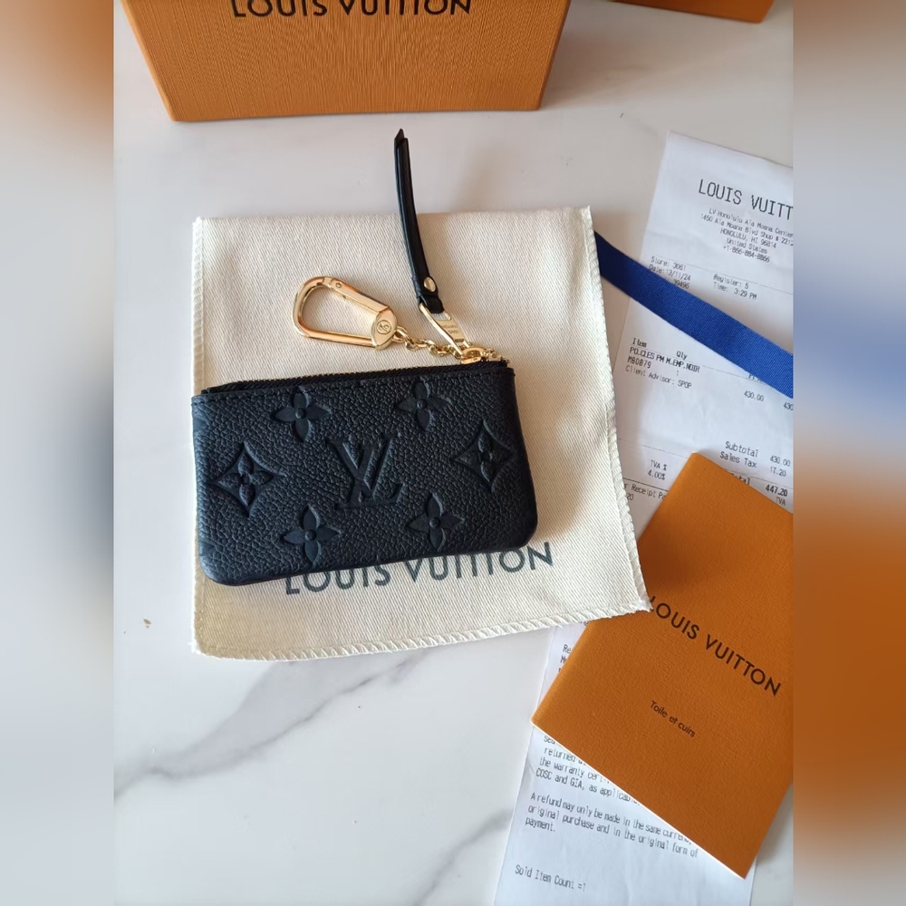 Louis Vuitton Black Key Pouch